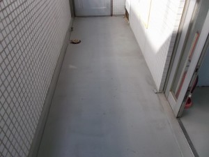 調布市5F Fマンション_共用廊下施工前