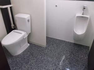 新宿区　Sビル　トイレ改修後